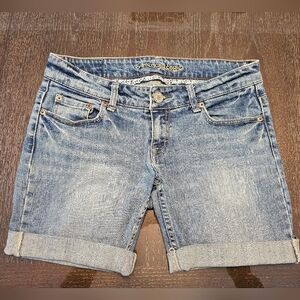 American Eagle Denim Shorts Low-Rise 8